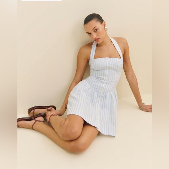 Reformation Mariela Linen Dress - Picture 3 of 4